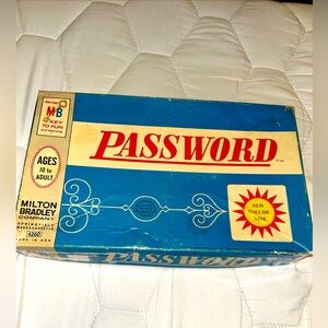 Milton Bradley 1962 Password Vintage Game Ninth Edition *Complete*